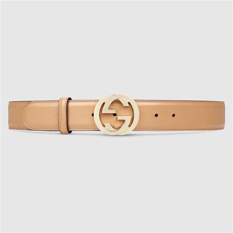 gucci interlocking g belt rose beige|belt with interlocking g buckle.